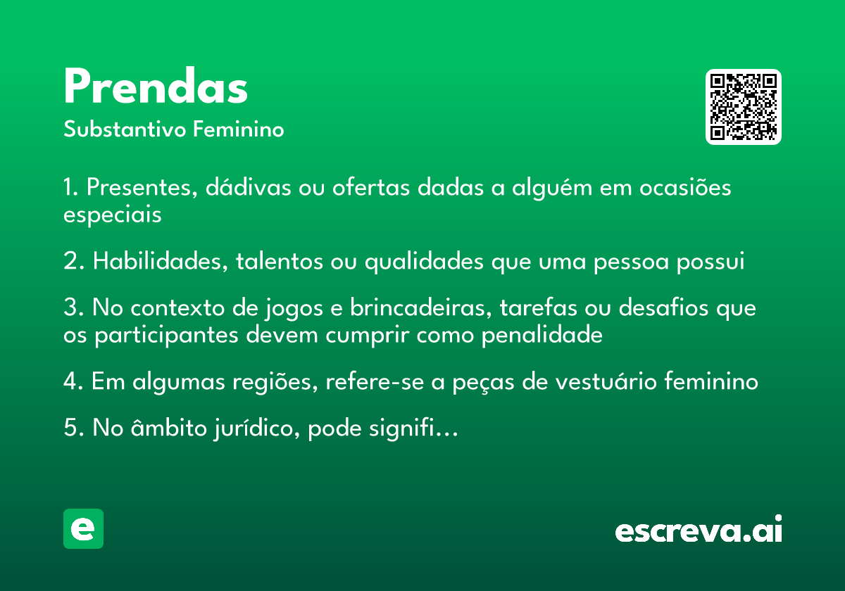 prendas
