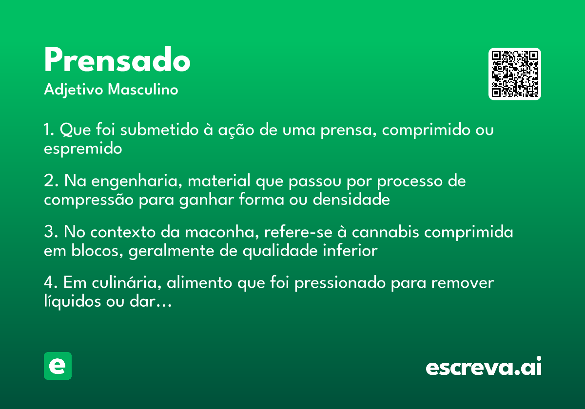 prensado