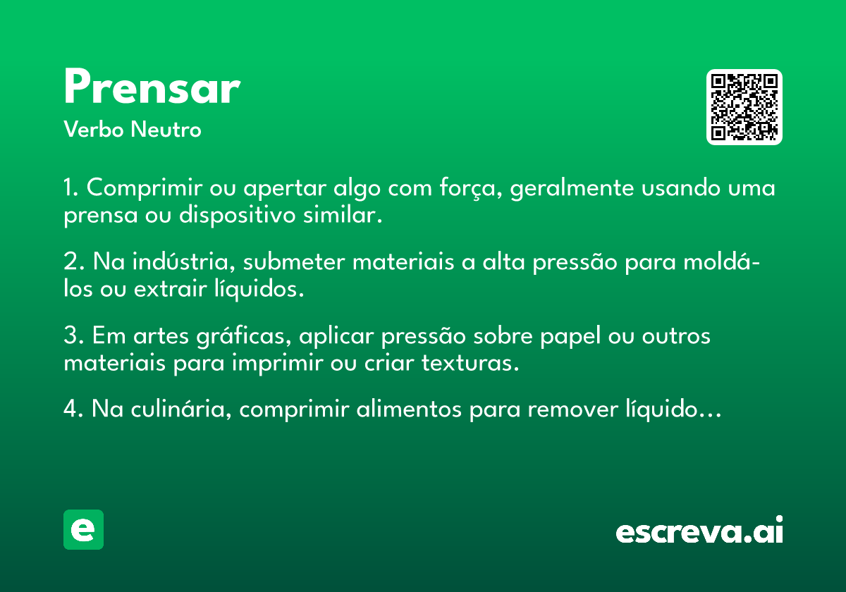 prensar