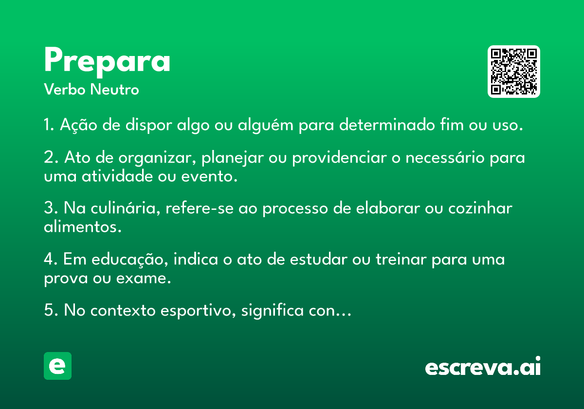prepara