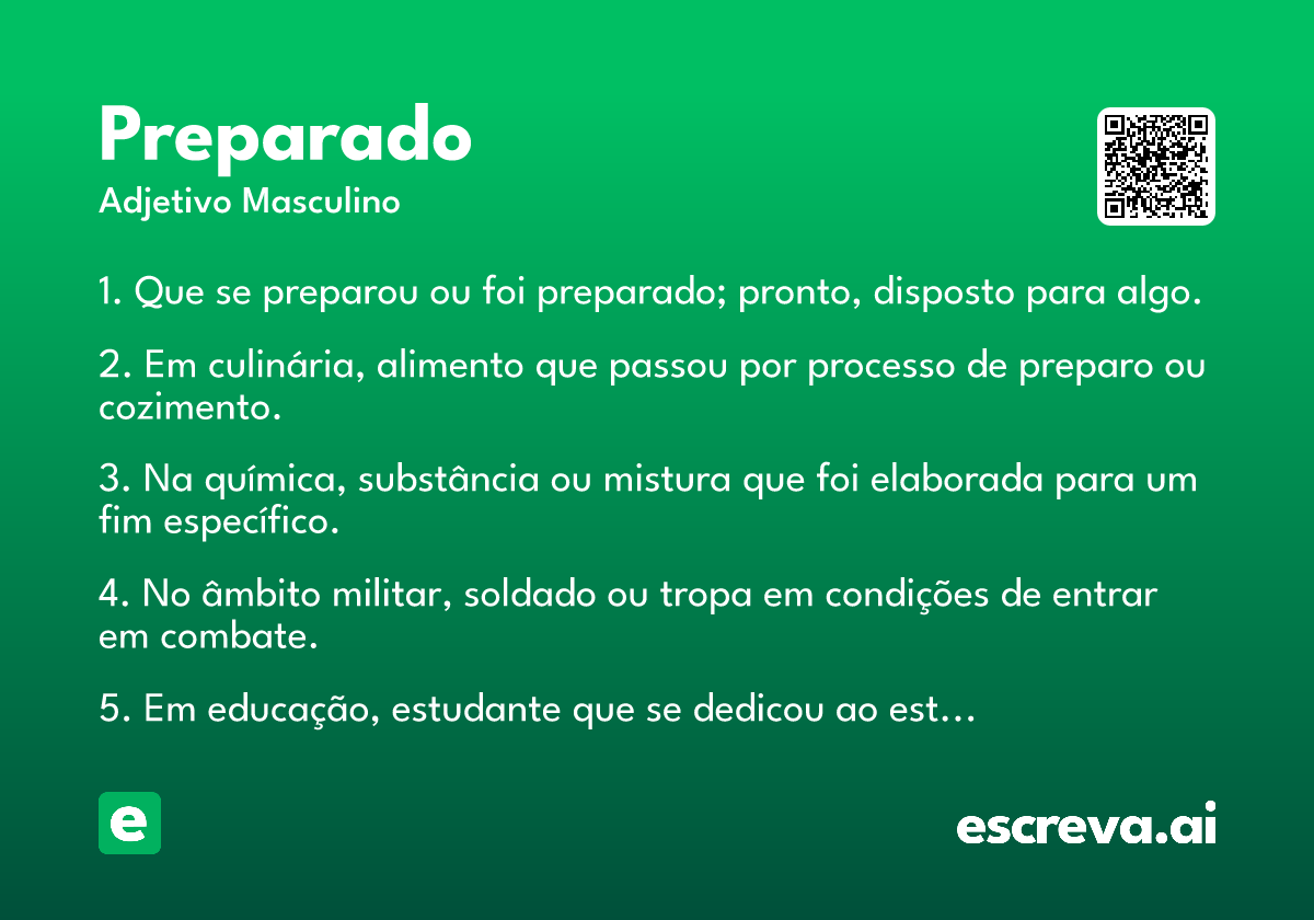 preparado