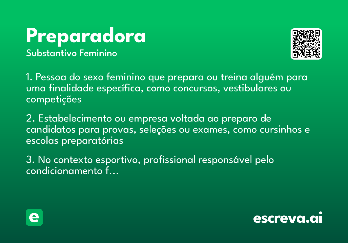 preparadora