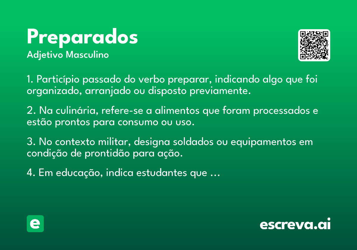 preparados