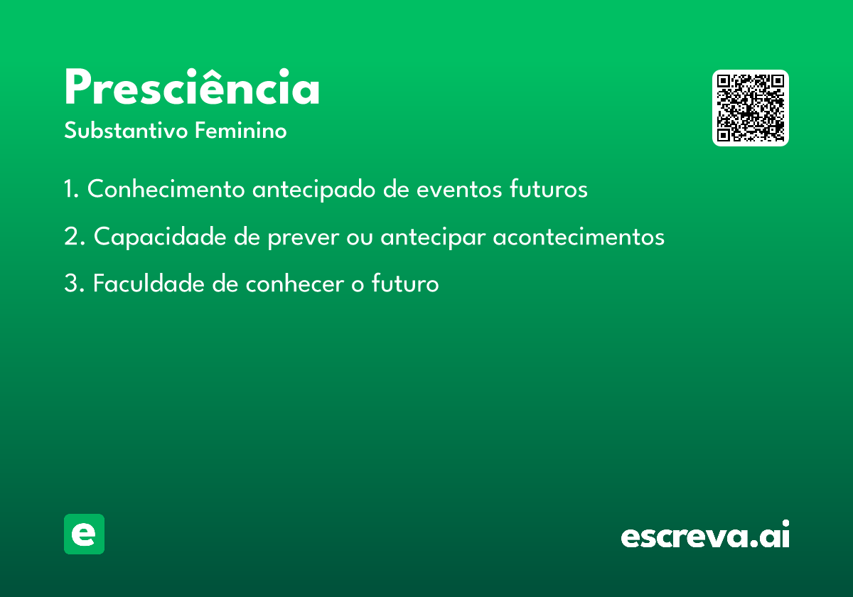 presciência