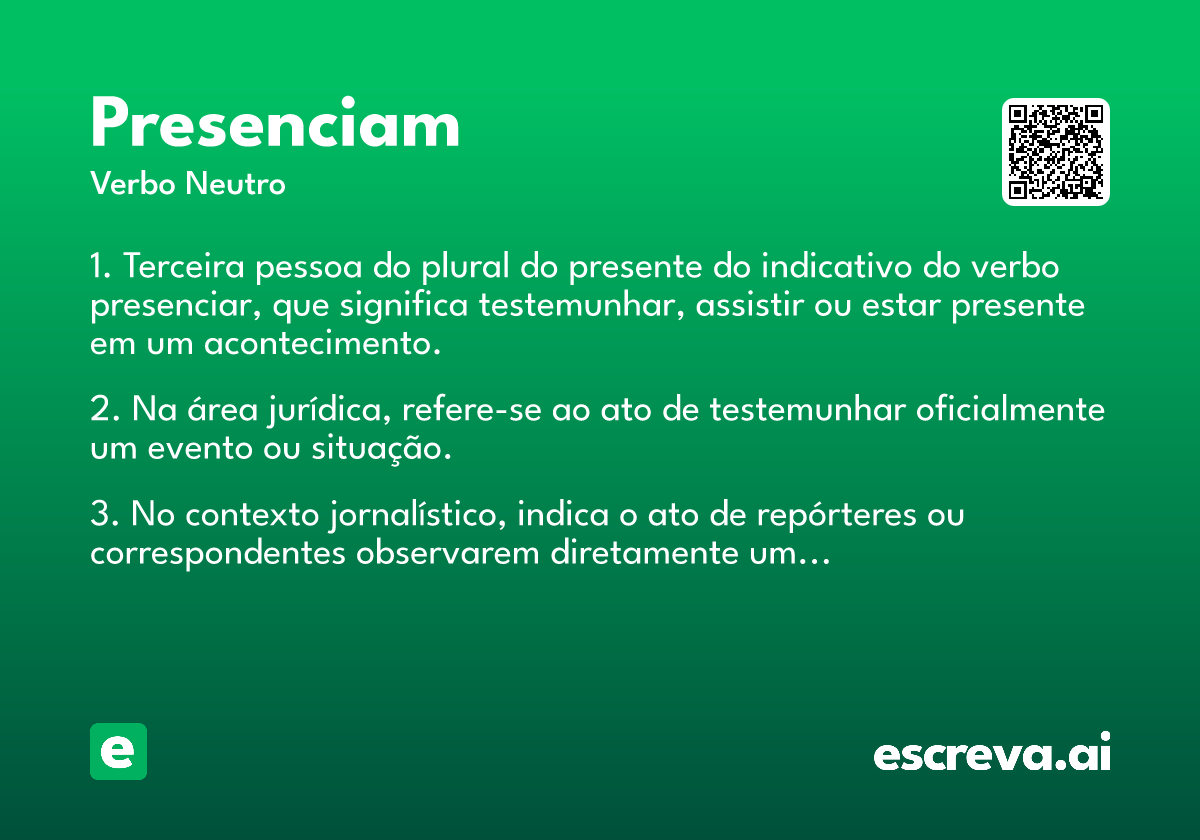 presenciam
