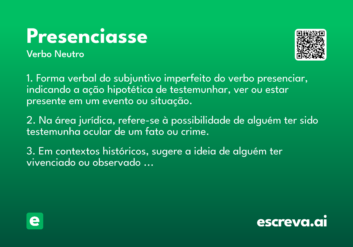 presenciasse