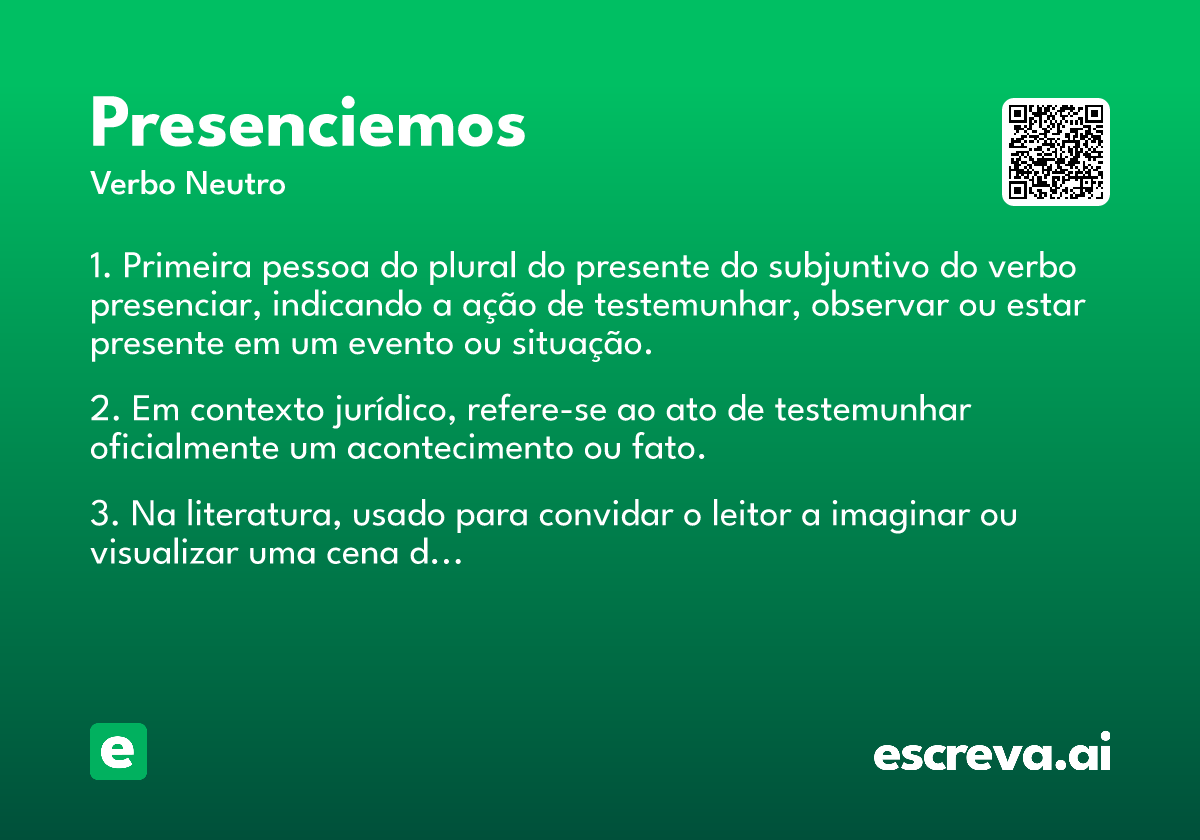 presenciemos