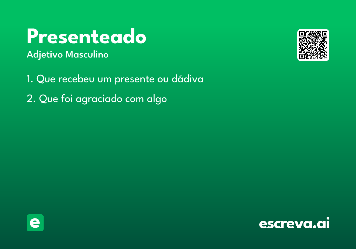 presenteado