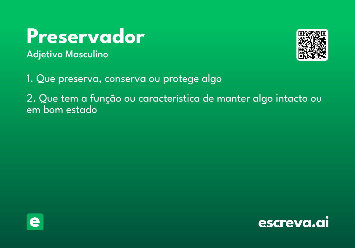 preservador