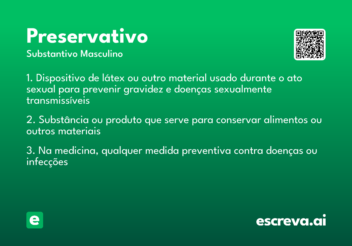 preservativo