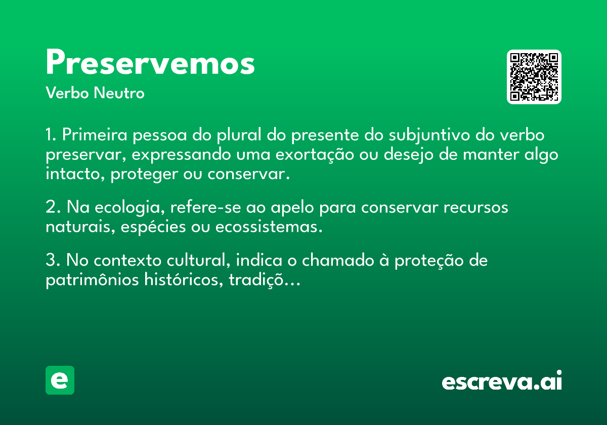 preservemos