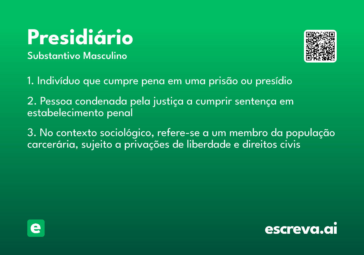 presidiário
