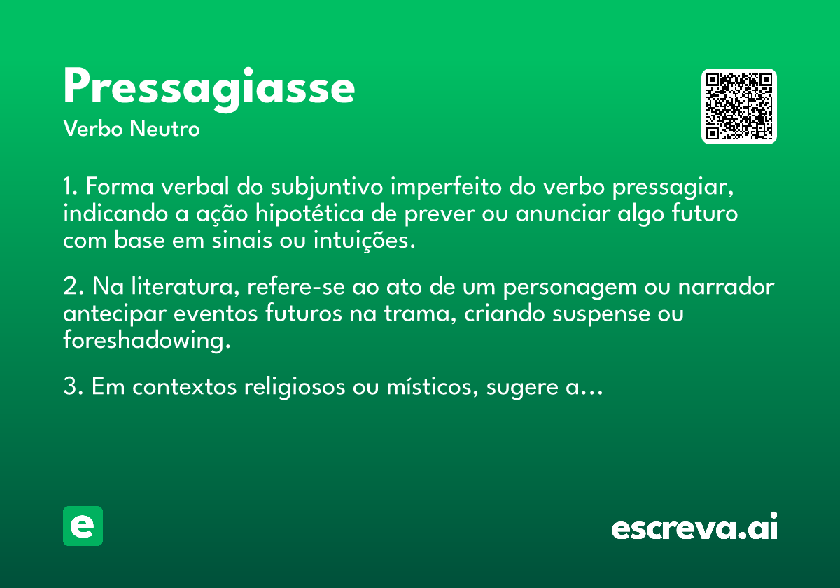pressagiasse