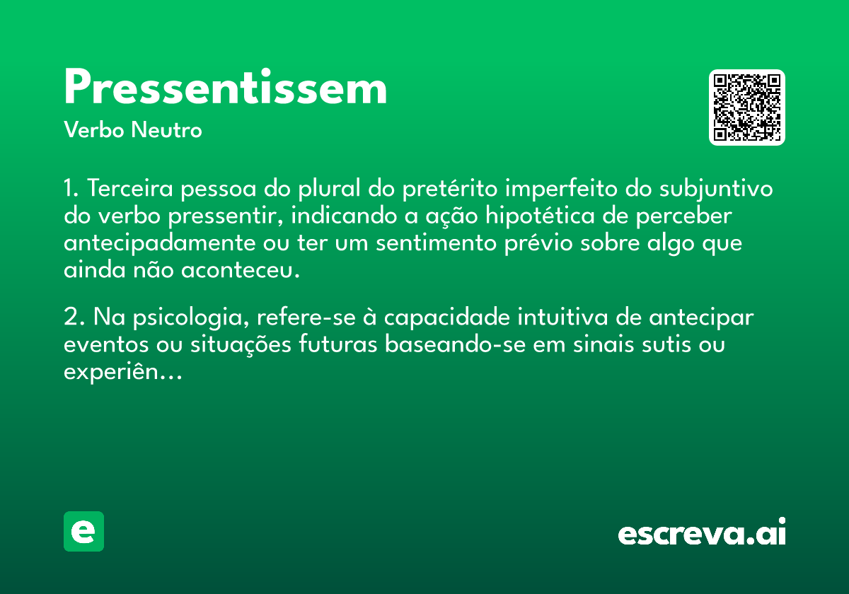 pressentissem