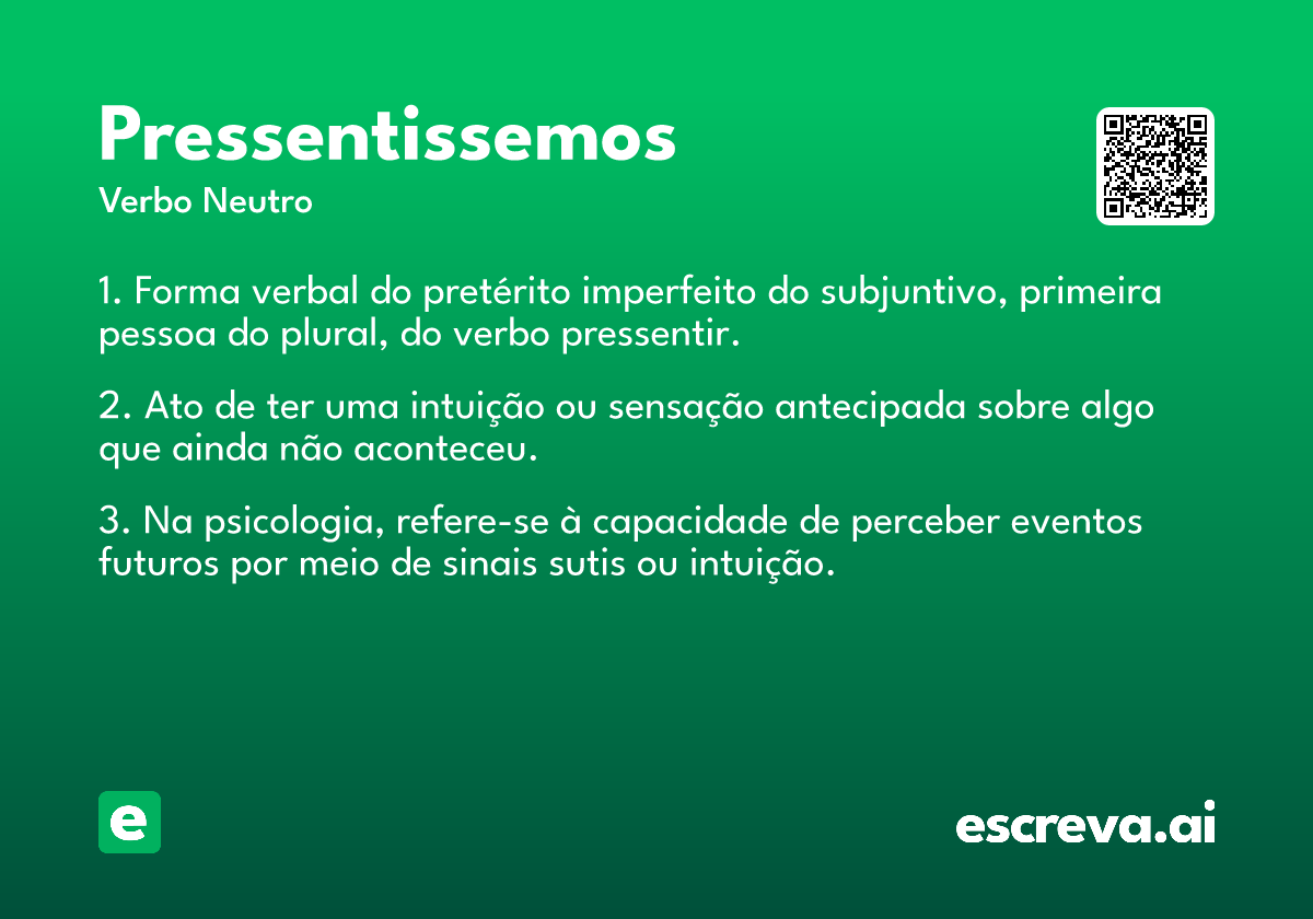 pressentissemos