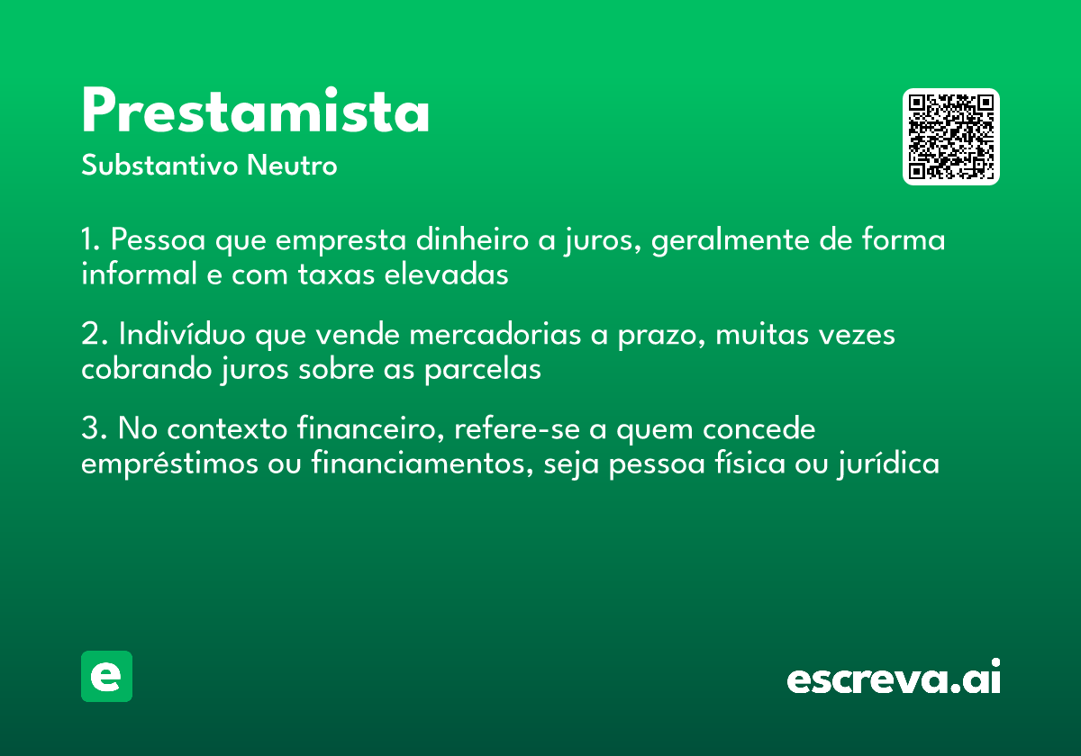 prestamista