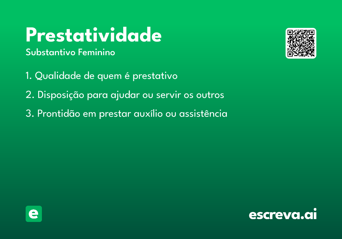 prestatividade