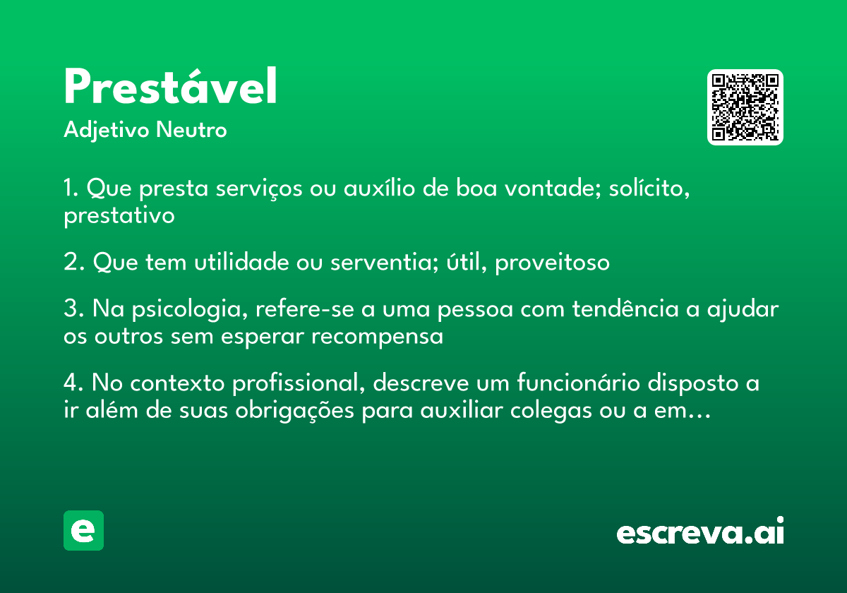 prestável