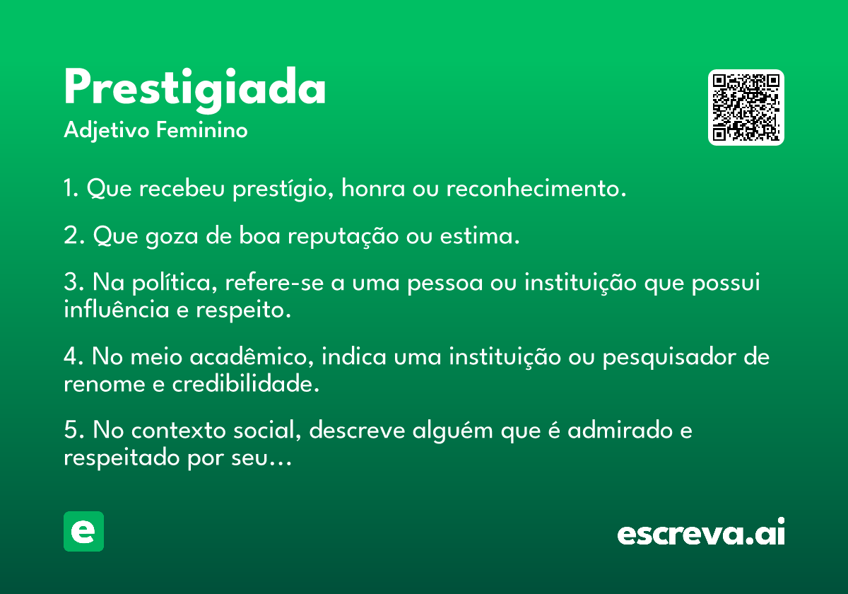 prestigiada