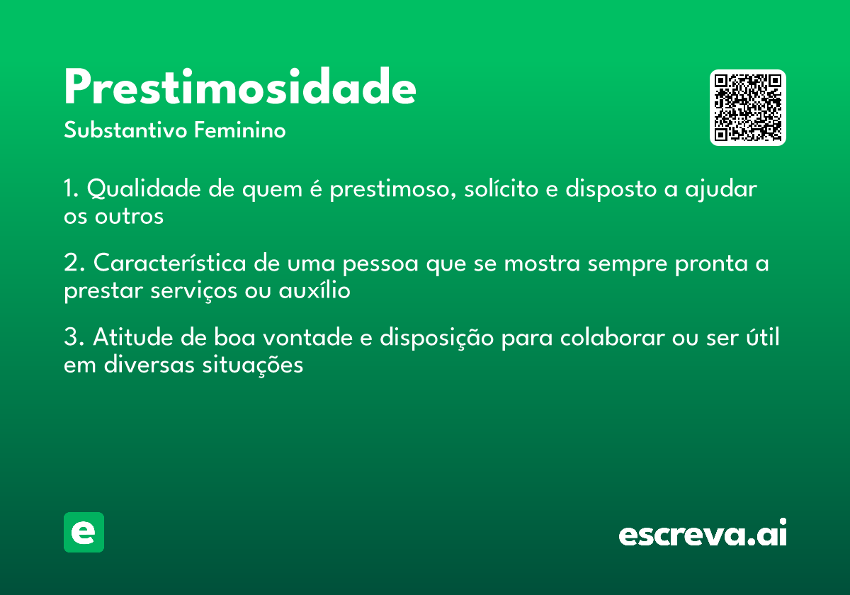 prestimosidade