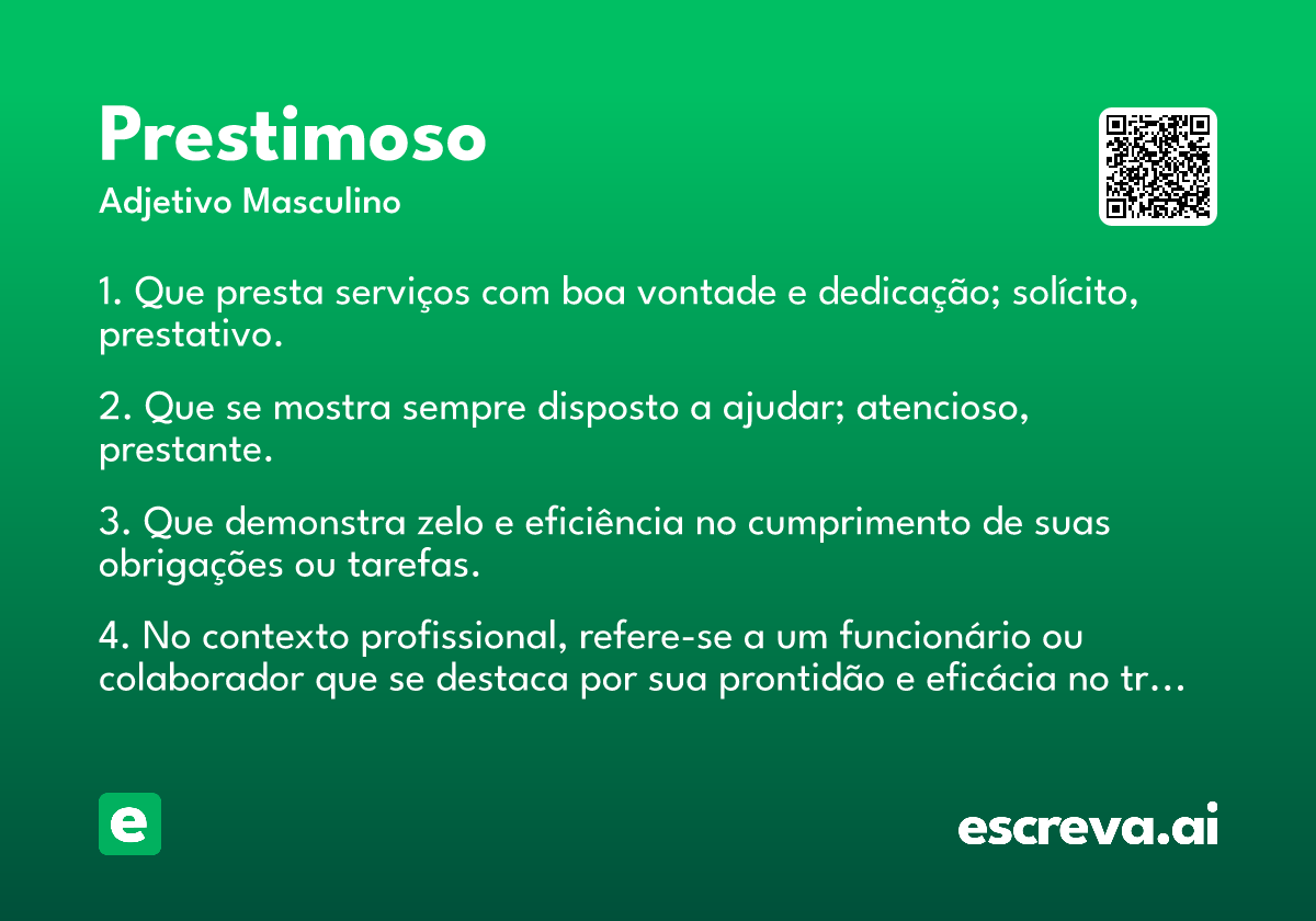 prestimoso