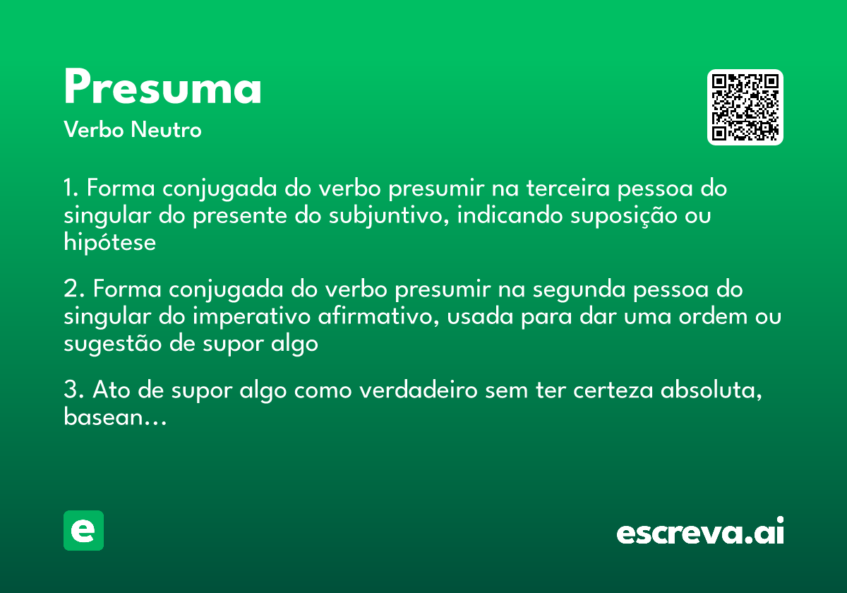 presuma