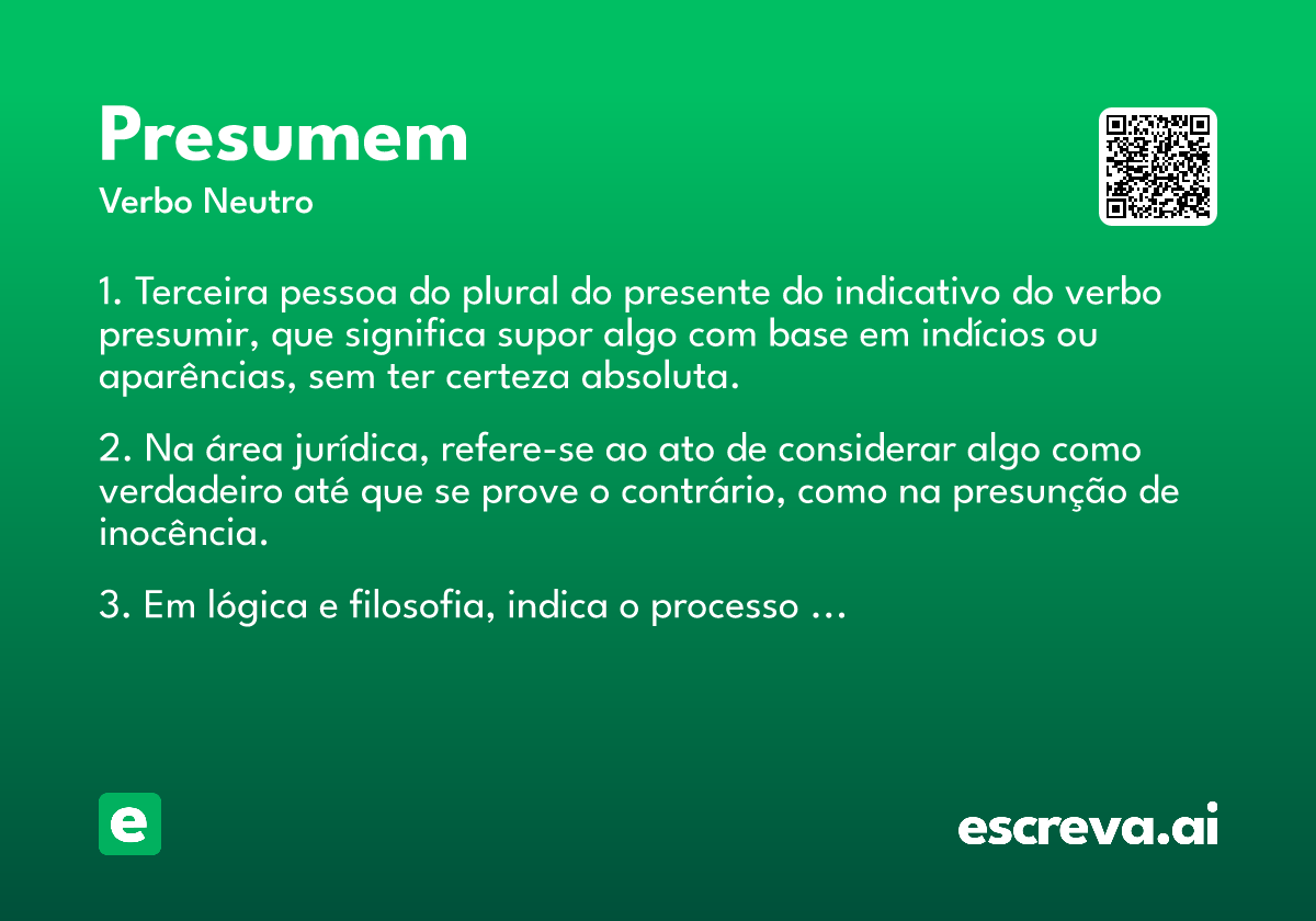 presumem