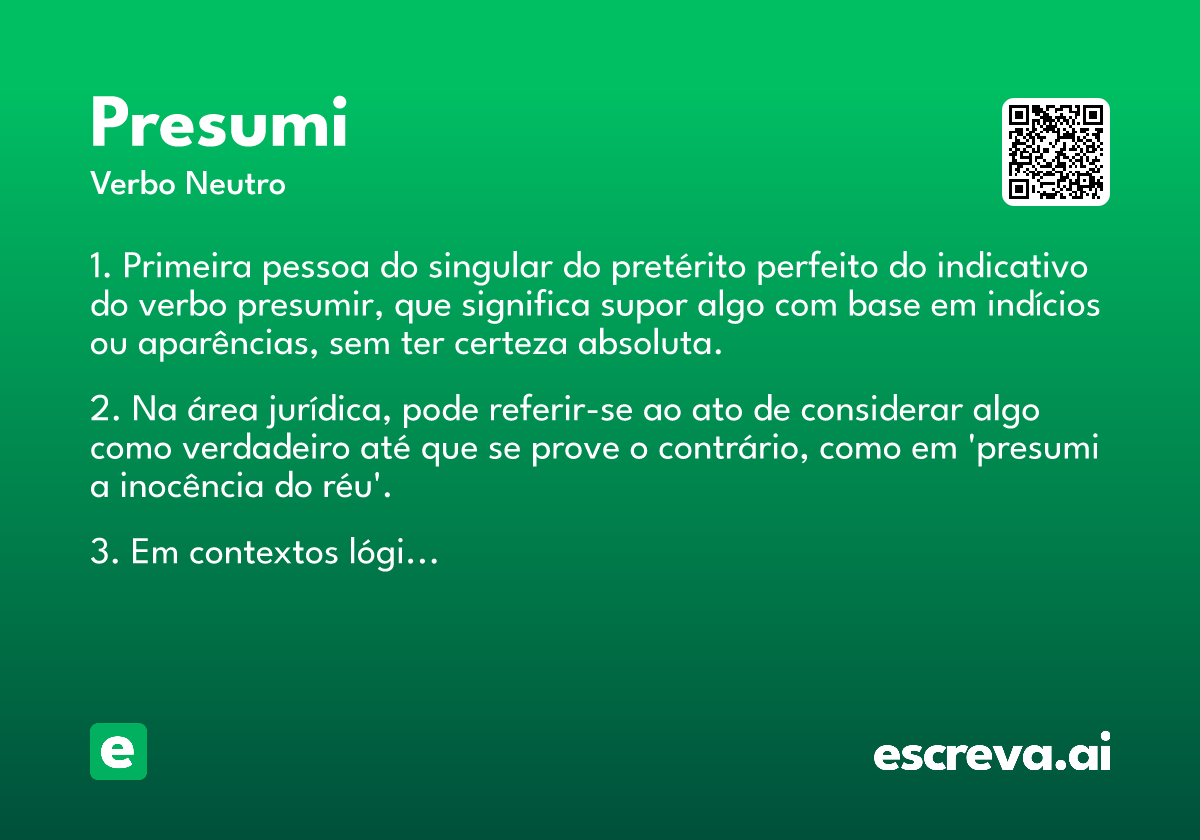 presumi