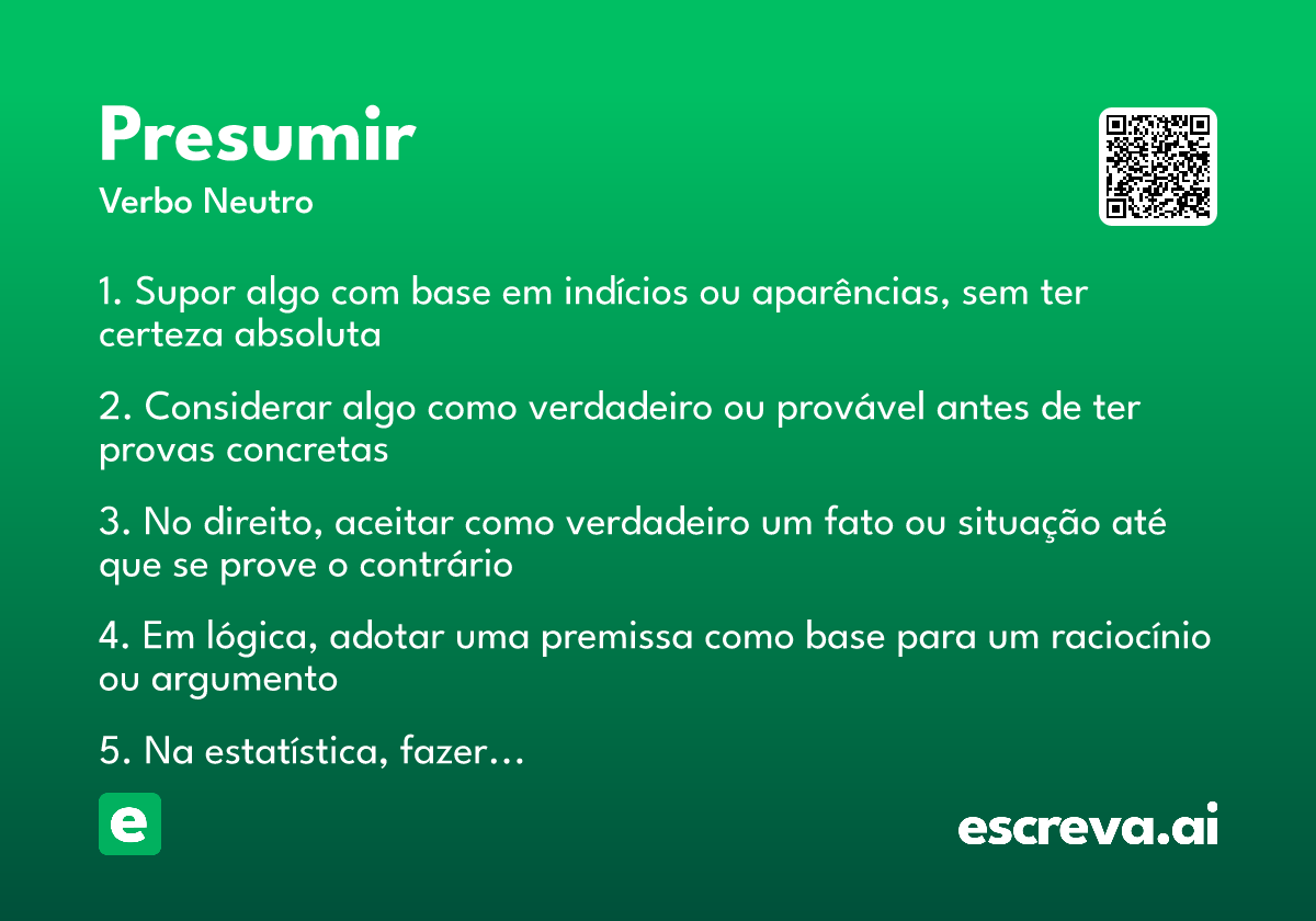 presumir