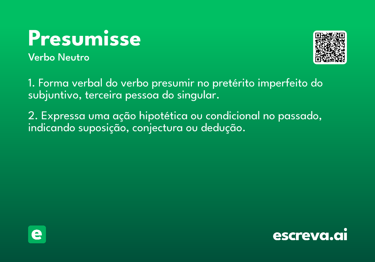 presumisse