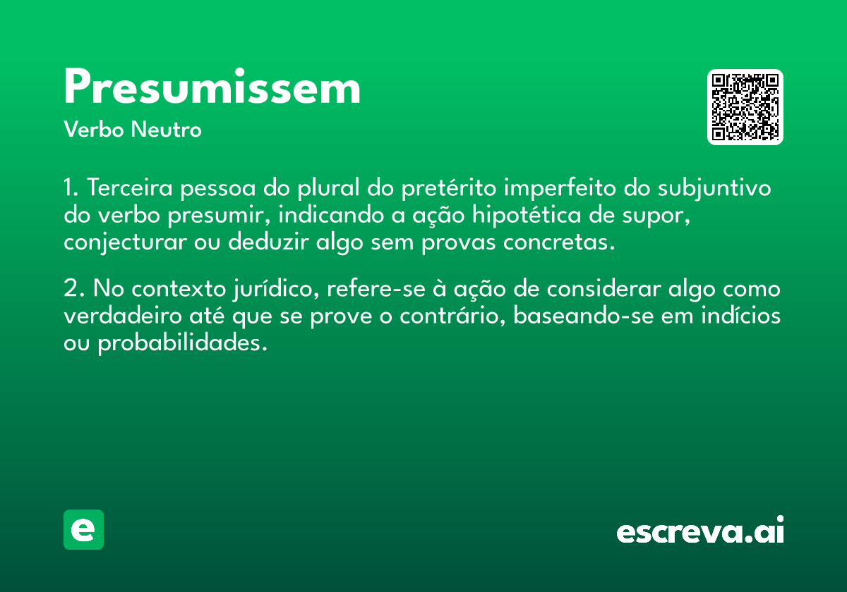presumissem