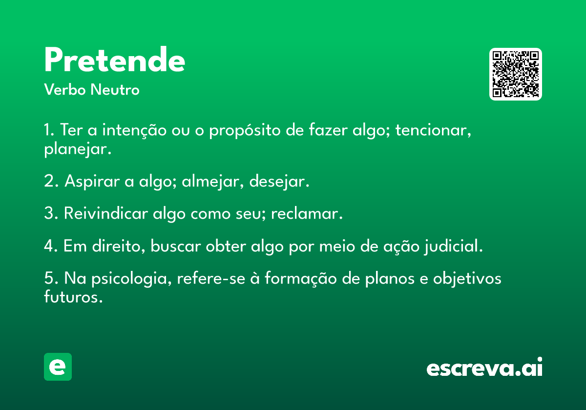 pretende