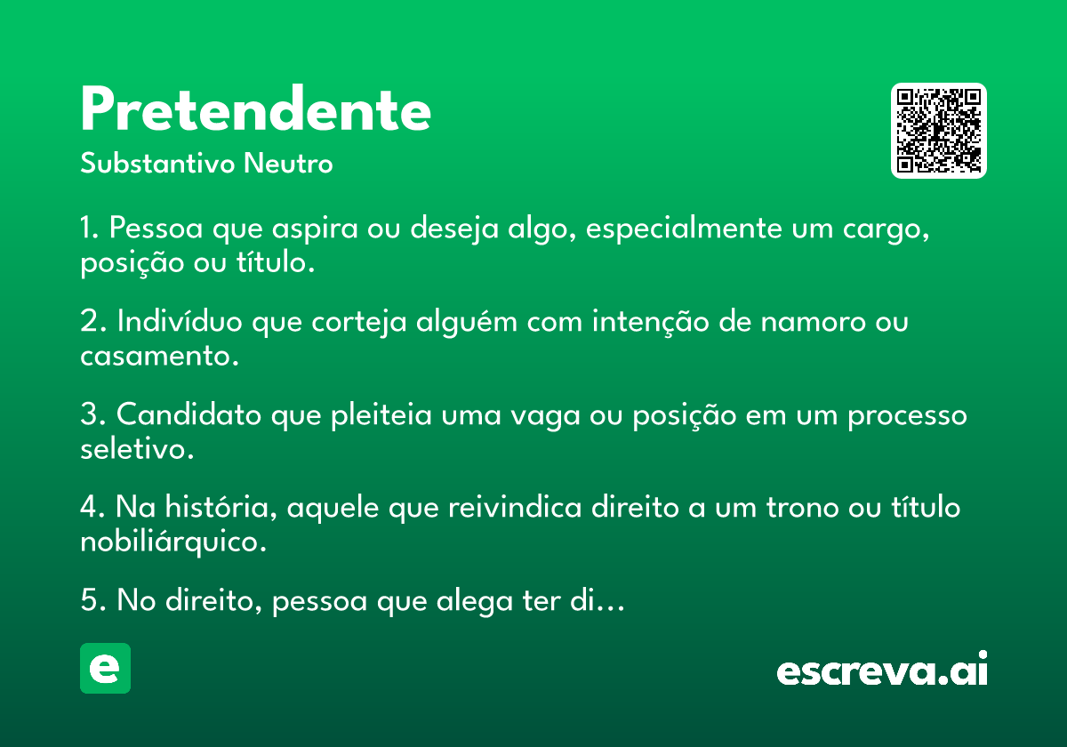 pretendente
