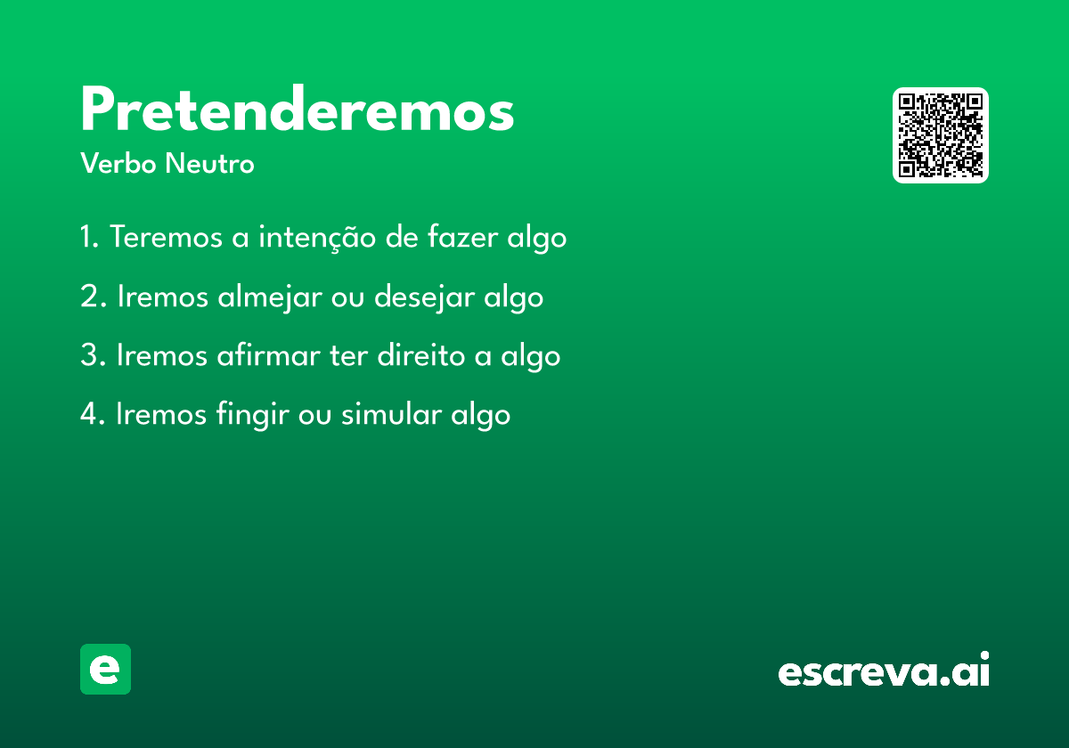 pretenderemos