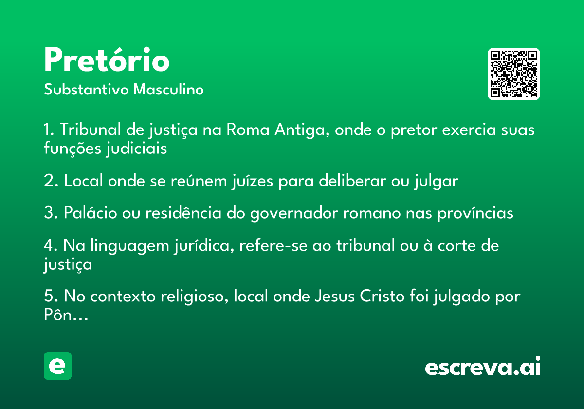 pretório