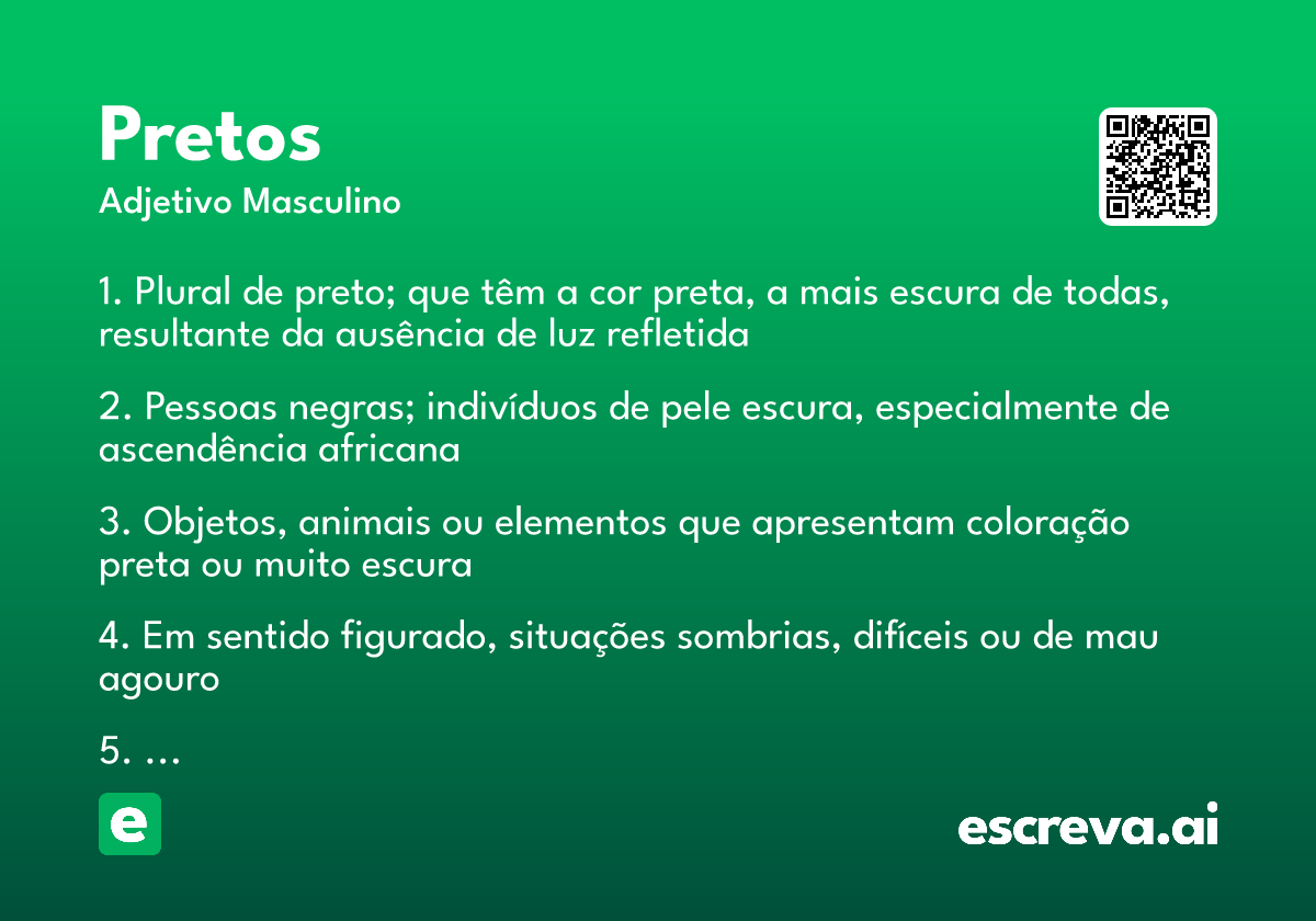 pretos