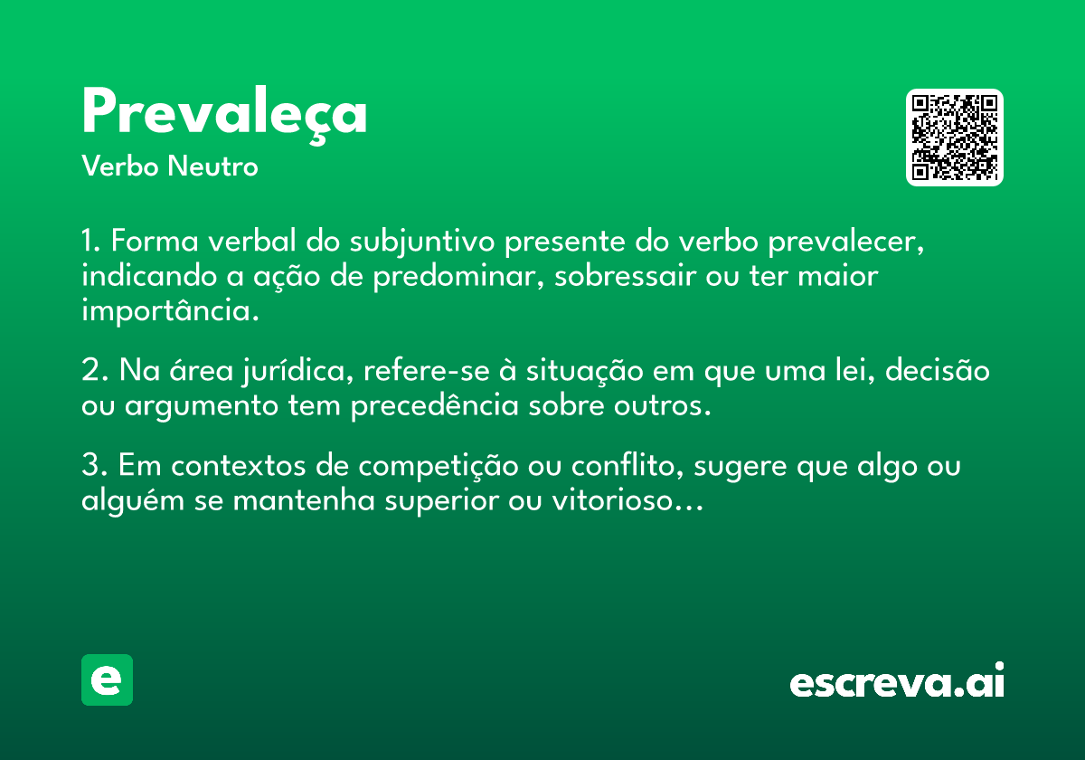 prevaleça