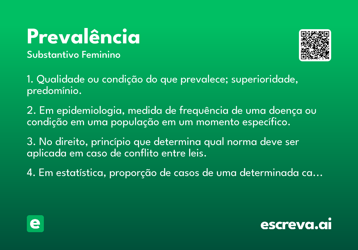 prevalência