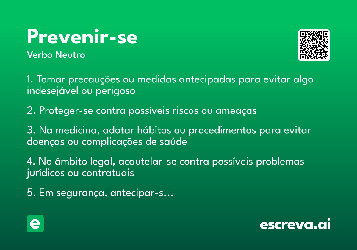 prevenir-se