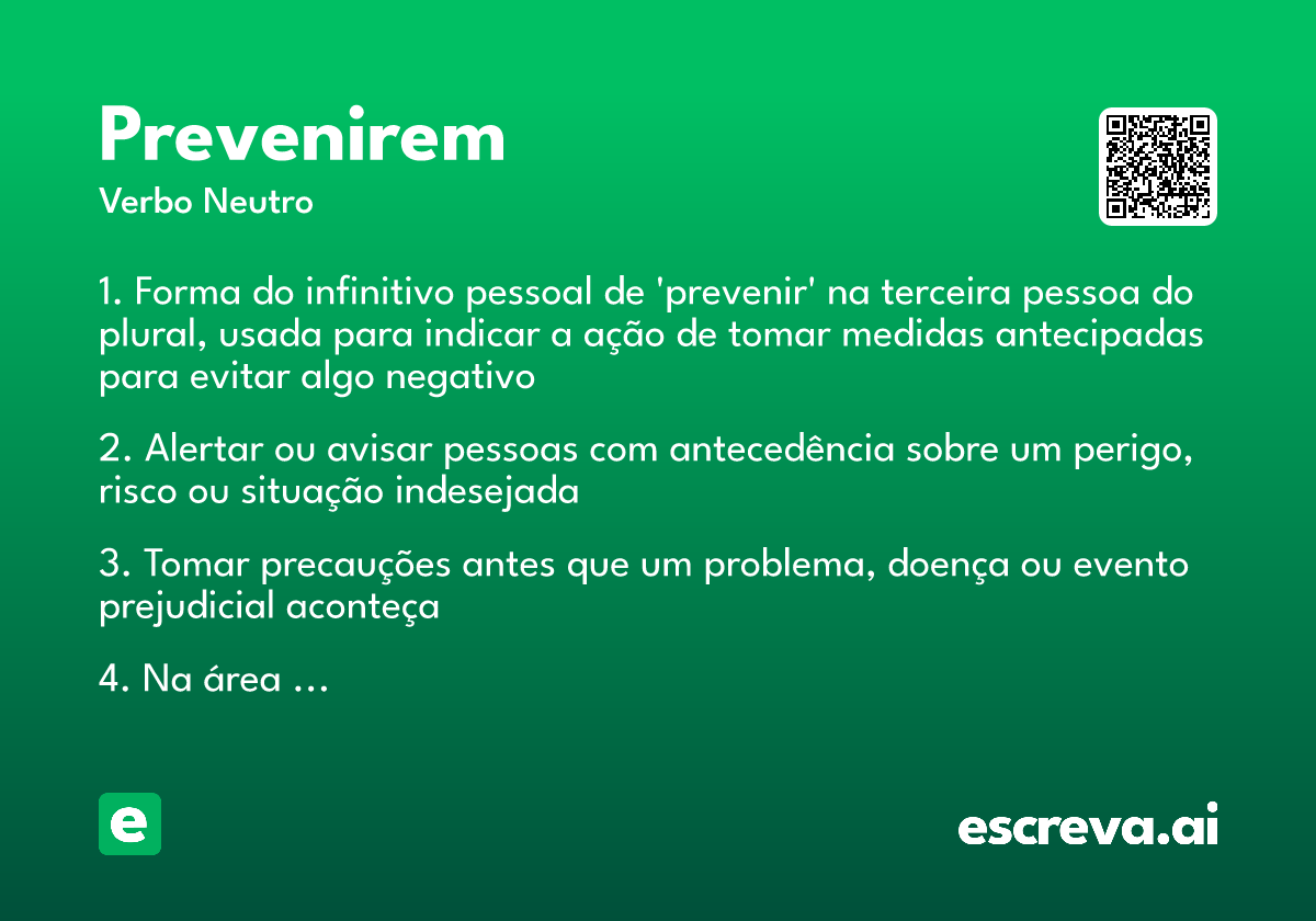 prevenirem