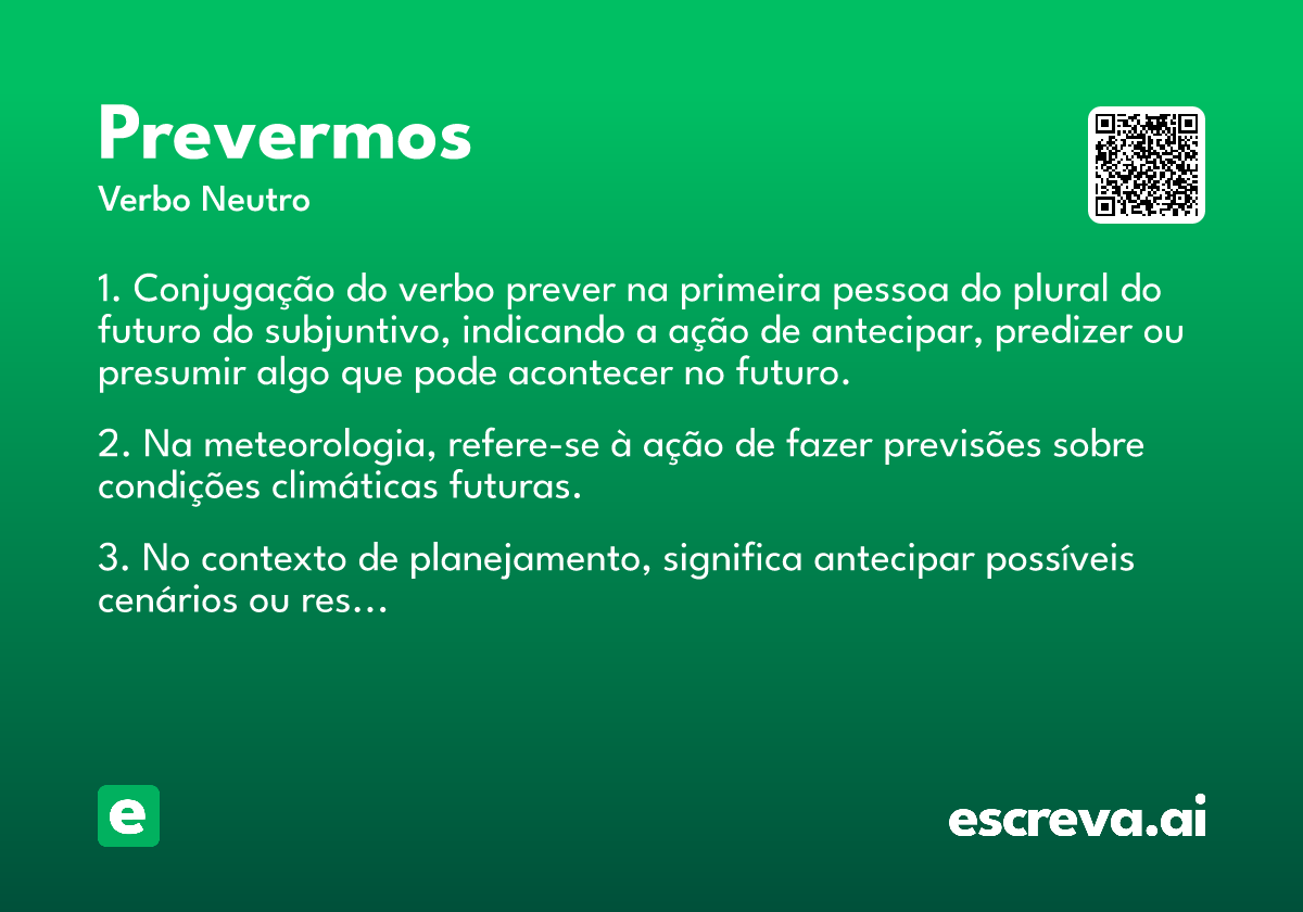 prevermos