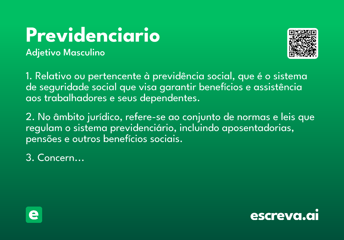 previdenciario