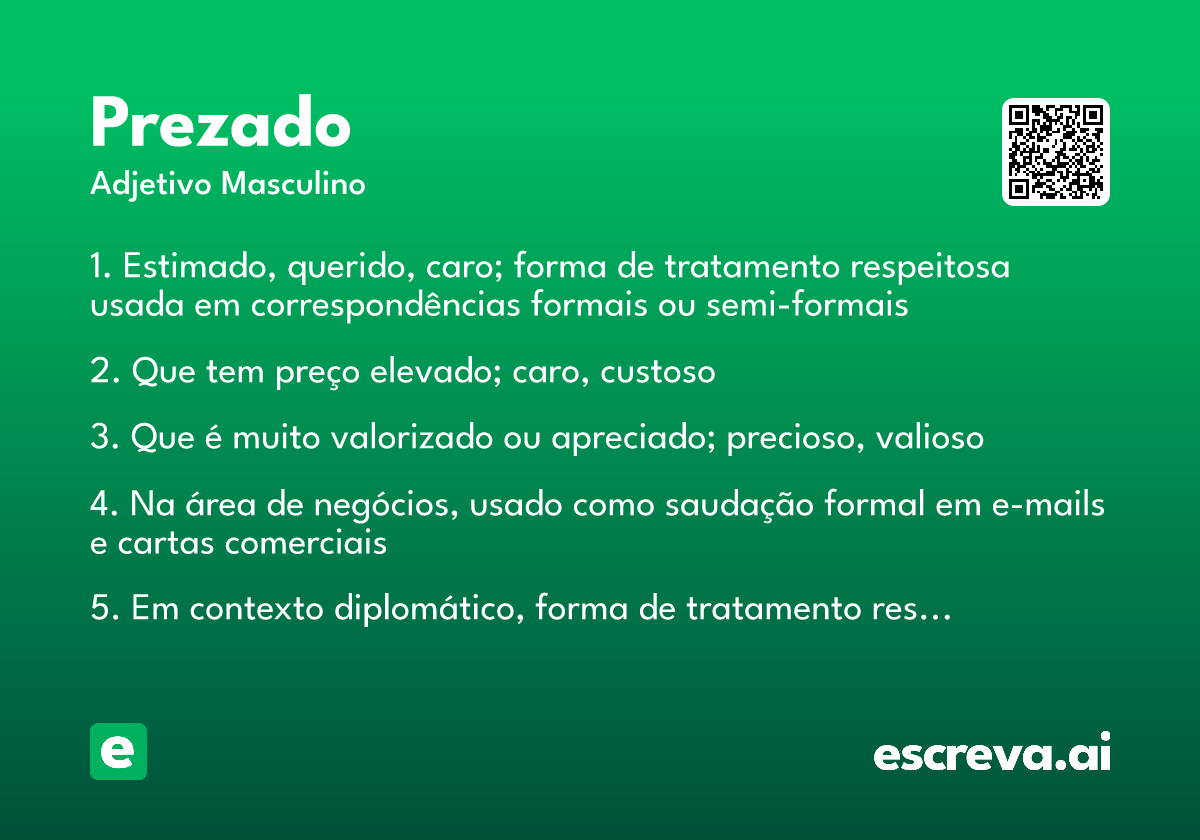 prezado