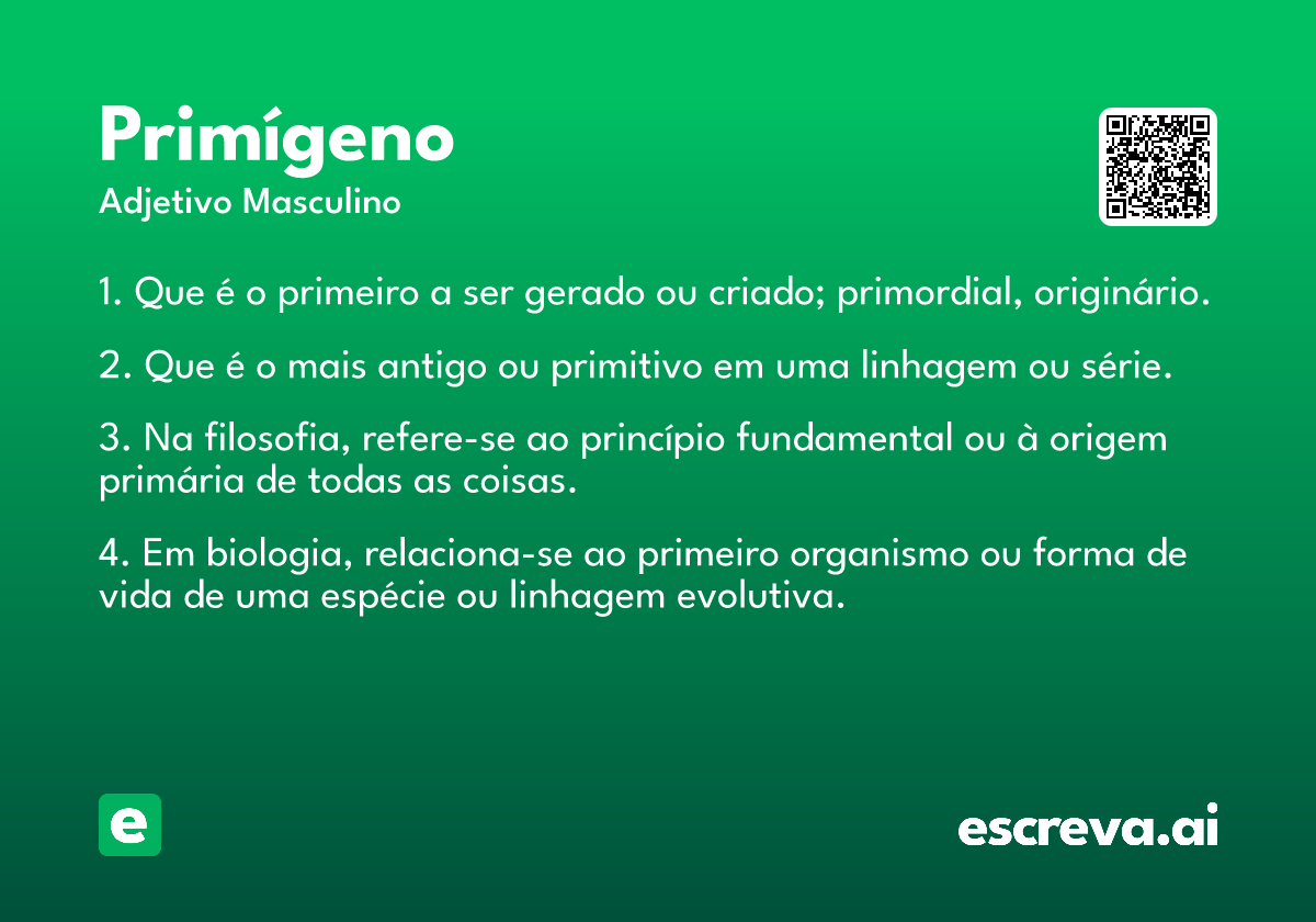 primígeno