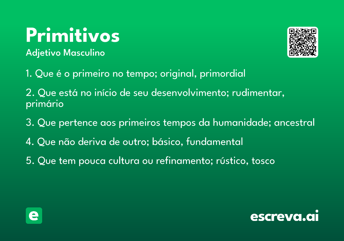 primitivos