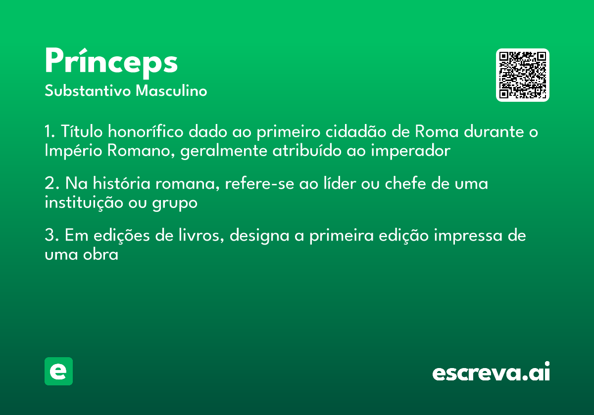 prínceps