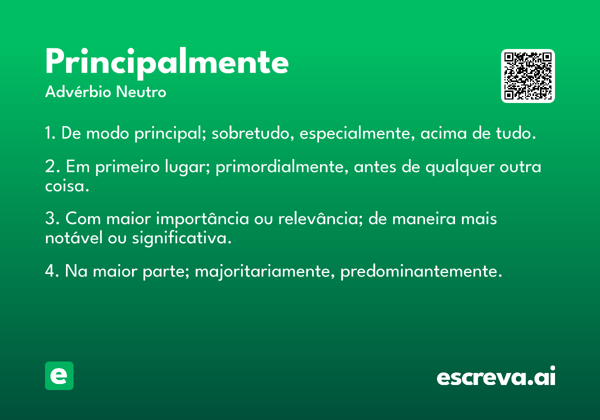 principalmente