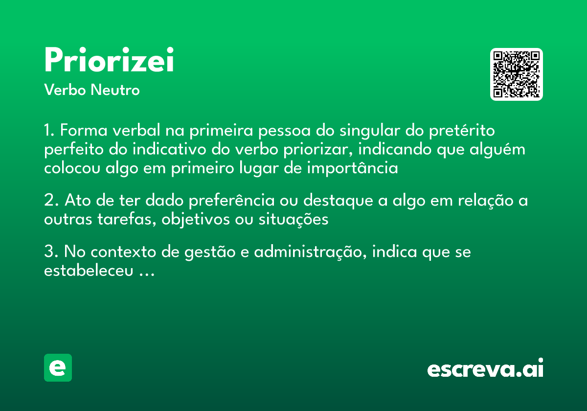 priorizei