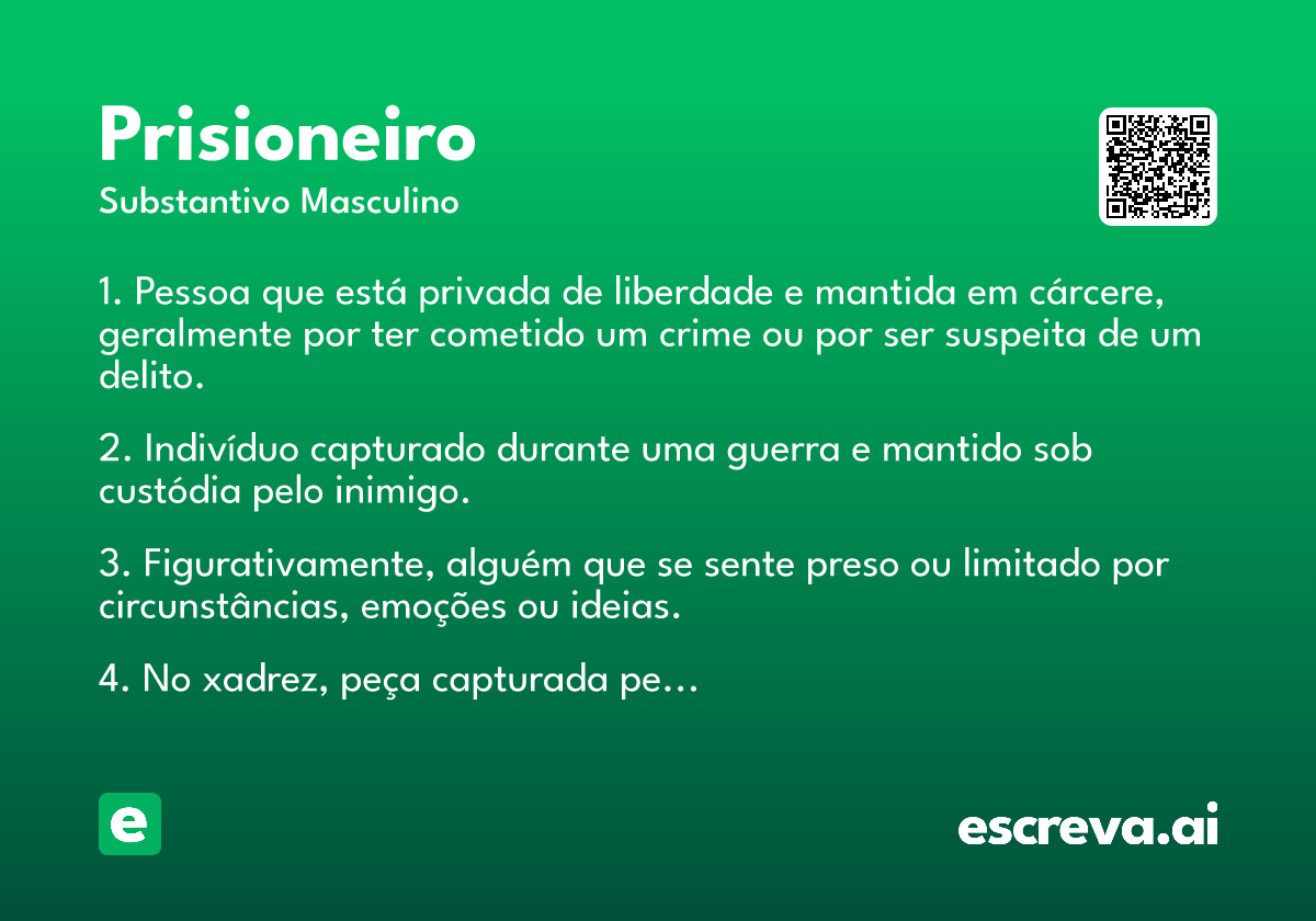 prisioneiro