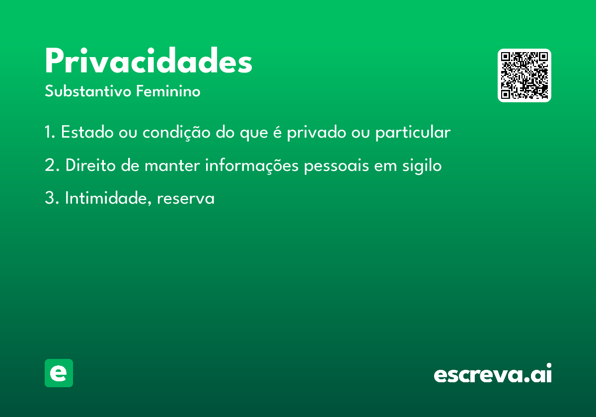 privacidades